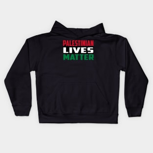 PALESTINIAN LIVES MATTER Kids Hoodie